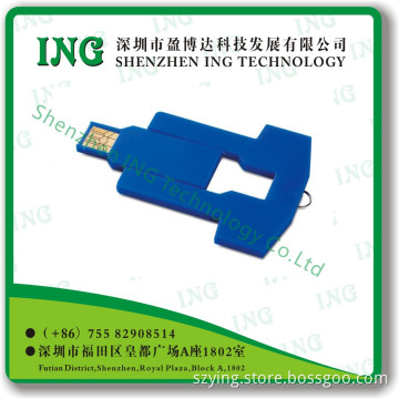 ABS PVC USB Flash Disk Card